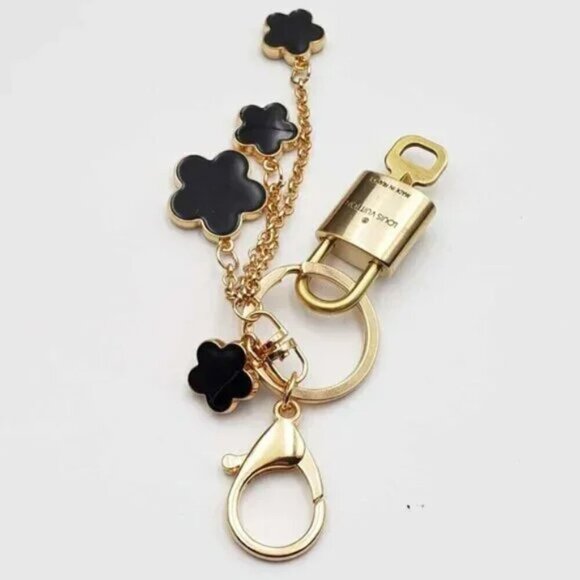 100% Auth Louis Vuitton Lock & Key with unbranded Bagcharm, Keycharm, Keychain - Picture 6 of 9